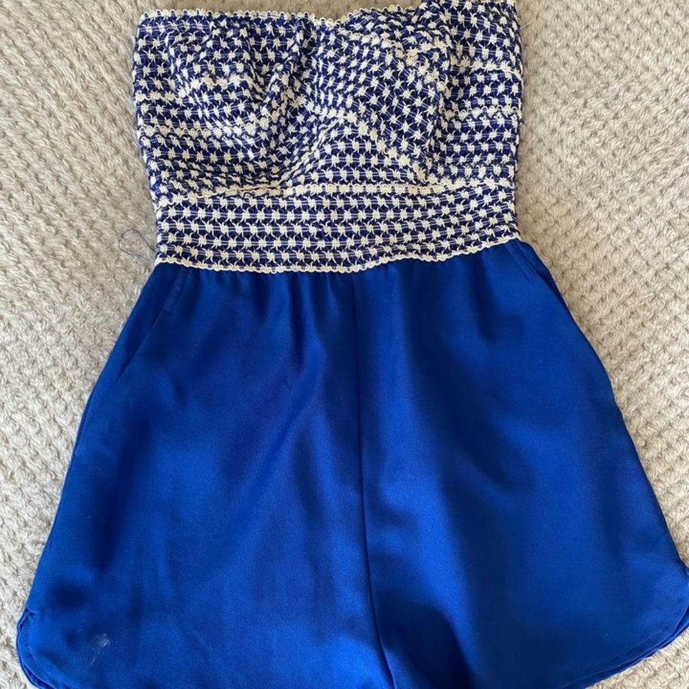 Romper with pockets